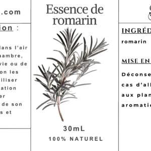 Essence de Romarin - 30ml – Image 2